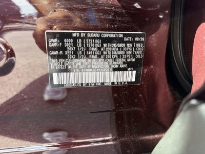 2027 Subaru ASCENT Limited 7-Passenger