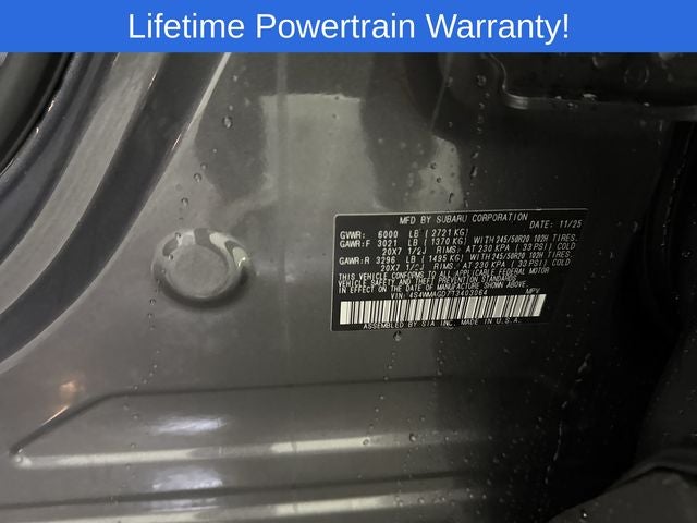 2026 Subaru ASCENT Limited 7-Passenger