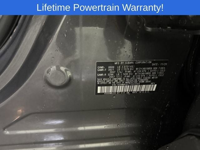 2026 Subaru ASCENT Limited 7-Passenger