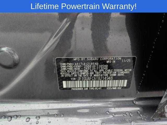 2026 Subaru IMPREZA Sport