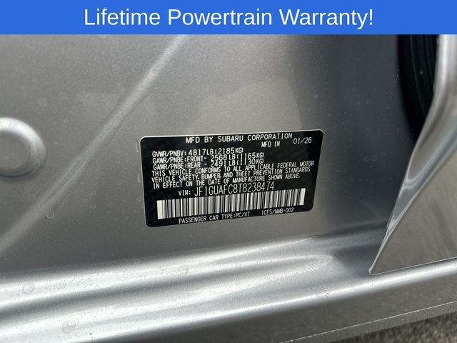 2026 Subaru IMPREZA Sport