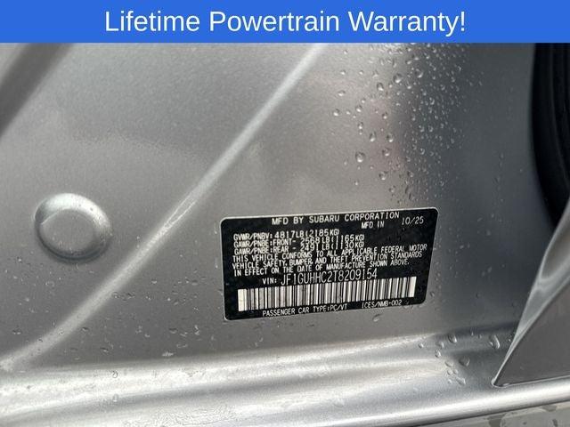 2026 Subaru IMPREZA RS