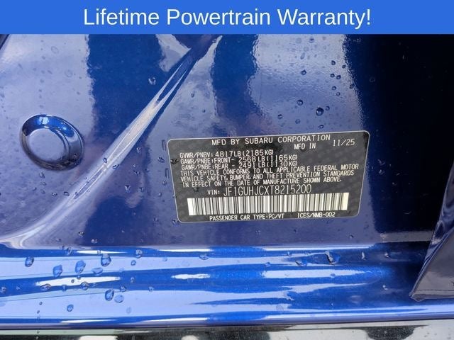 2026 Subaru IMPREZA RS