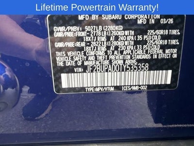 2026 Subaru OUTBACK Premium