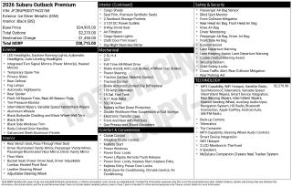 2026 Subaru OUTBACK Premium