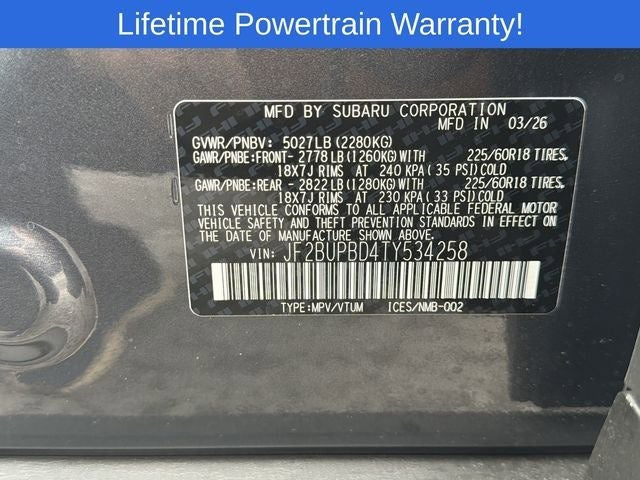 2026 Subaru OUTBACK Premium