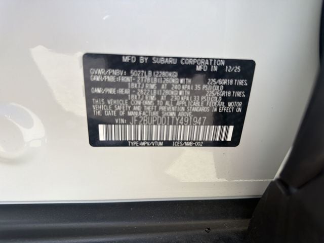 2026 Subaru OUTBACK Limited
