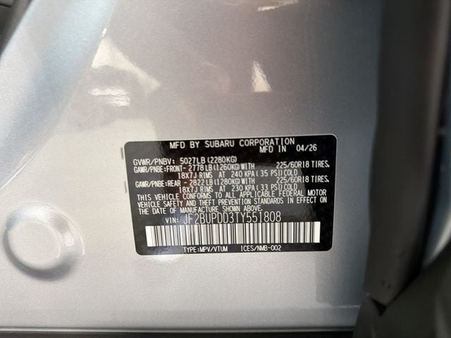 2026 Subaru OUTBACK Limited