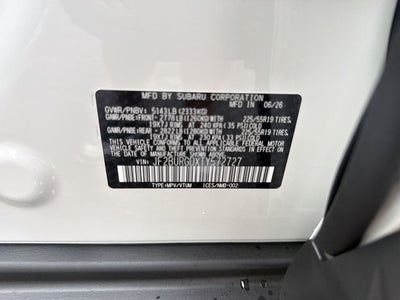 2026 Subaru OUTBACK Limited XT