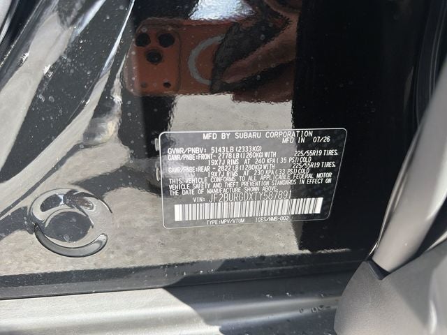 2026 Subaru OUTBACK Limited XT