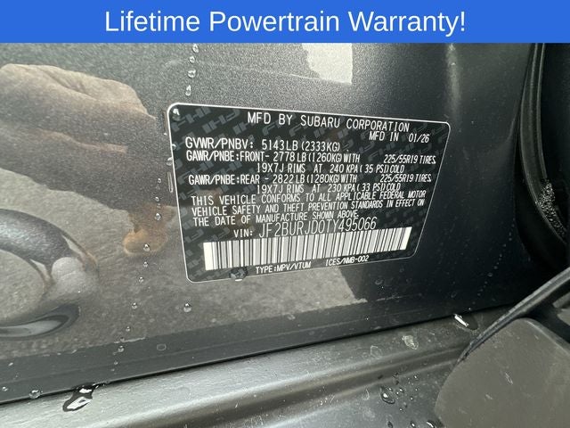 2026 Subaru OUTBACK Touring XT