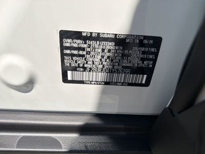 2026 Subaru OUTBACK Touring XT