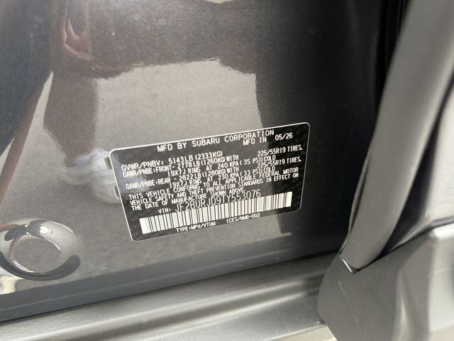 2026 Subaru OUTBACK Touring XT