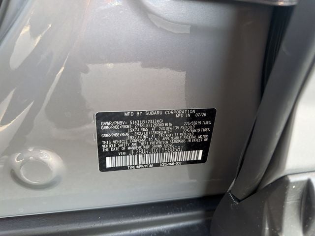 2026 Subaru OUTBACK Touring XT