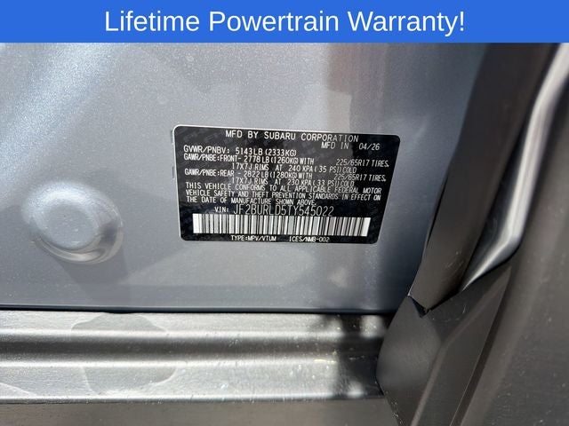 2026 Subaru OUTBACK Wilderness
