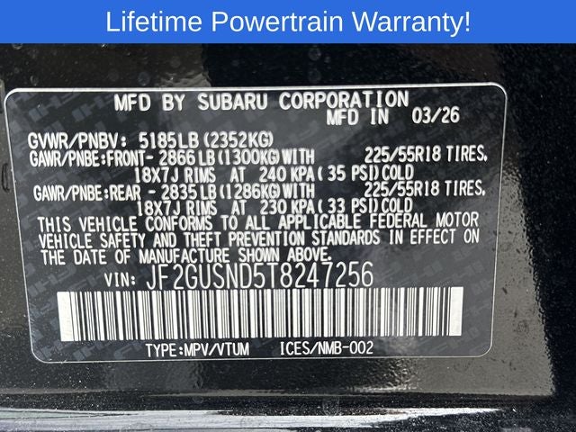 2026 Subaru CROSSTREK Limited Hybrid