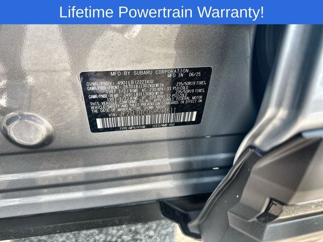 2025 Subaru FORESTER Touring