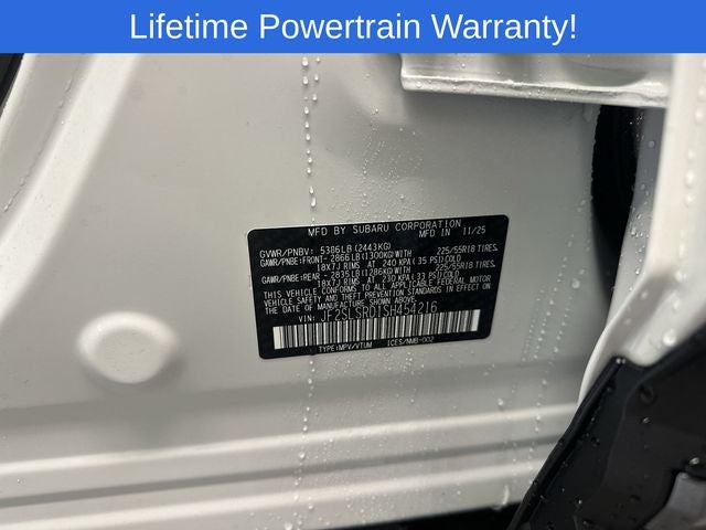 2025 Subaru FORESTER Limited Hybrid