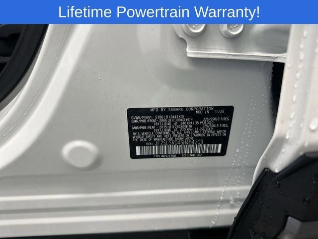 2025 Subaru FORESTER Limited Hybrid