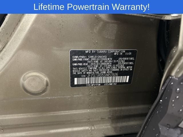 2025 Subaru FORESTER Limited Hybrid