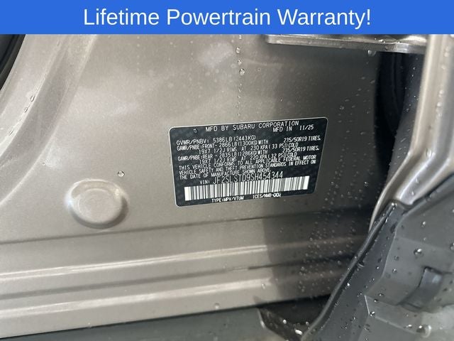 2025 Subaru FORESTER Touring Hybrid