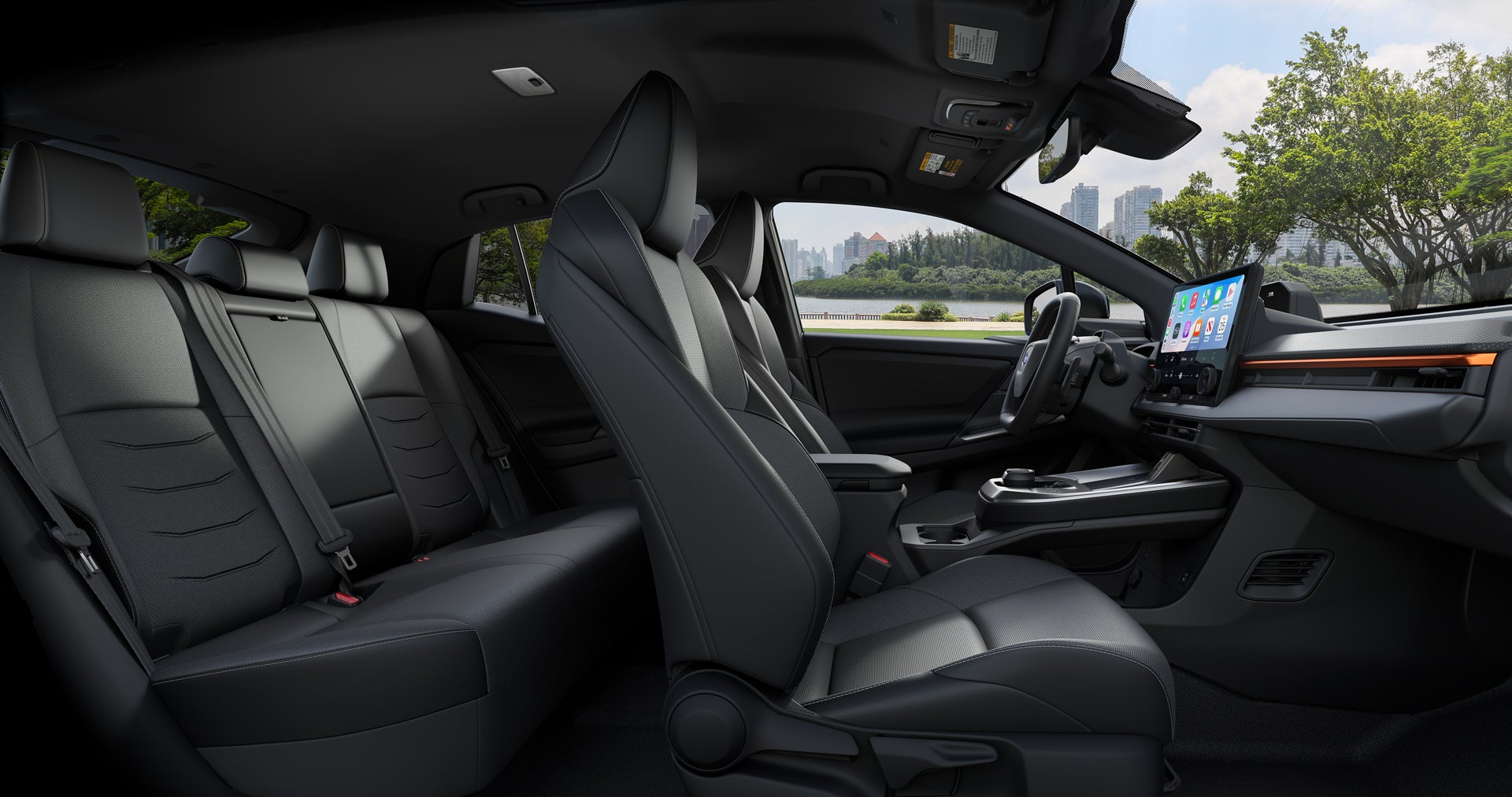 2026 Subaru Uncharted Premium FWD Shown in Black Cloth