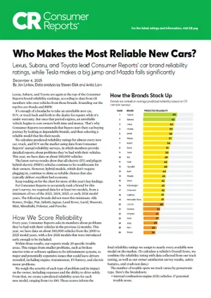 Who Makes the Most Reliable Cars | Subaru of Utica in Yorkville NY