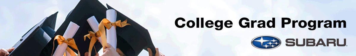 College Grad Program | Subaru of Utica in Yorkville NY