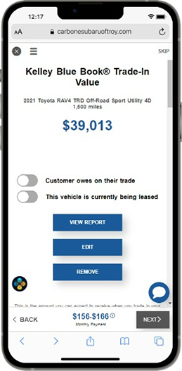 website on mobile phone kelly bluebook car value