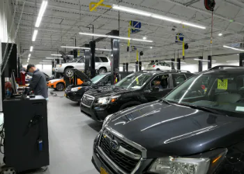 dealership interior
